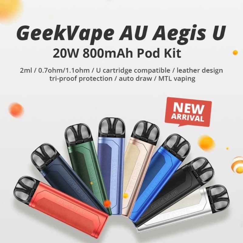 Geekvape AU Aegis U Pod Kit 800mAh