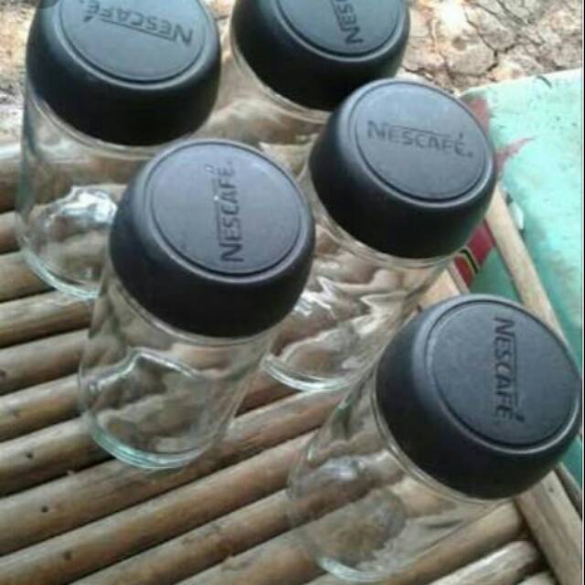 Botol bekas nescafe toples bekas nescafe botol cupang ukuran kecil 400ml