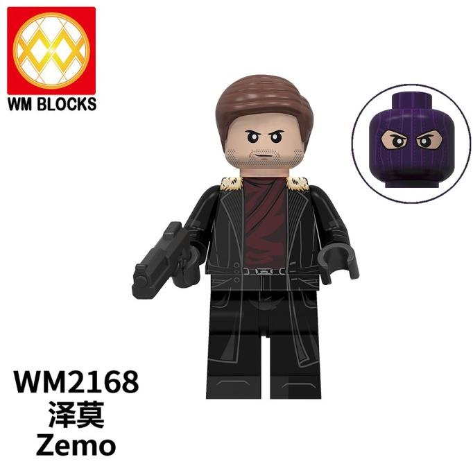 WM2168 - Baron Zemo Falcon Winter Soldier MCU Minifigure Brick WM6117