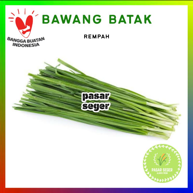 

bawang batak / lokio / lengkio [1 ikat]