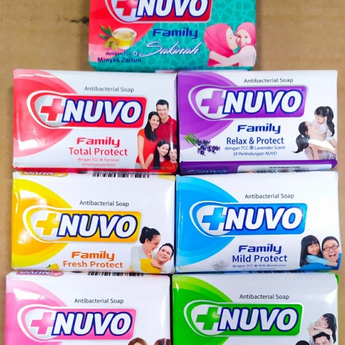 Sabun Nuvo Batang 76 gr soap bar banyak varian