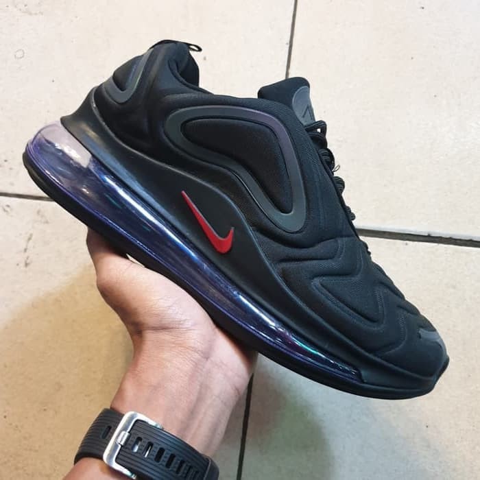 PUSAT SEPATU NIKE AIRMAX 720 BLACK REFLECTIVE RUNNING SNEAKERS ORIGINAL IMPORT TERBARU