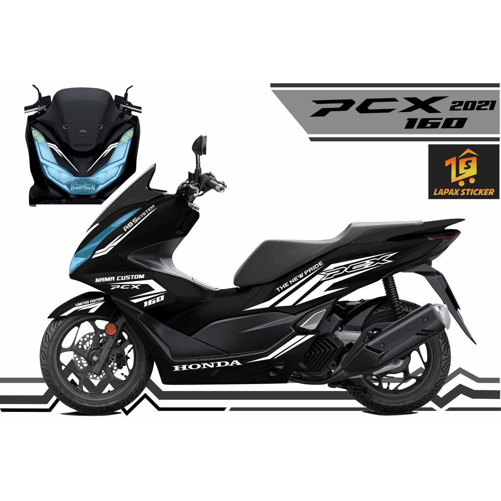 Sticker PCX 160  New Striping Cutting Stiker Honda PCX 160