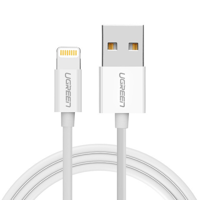 UGreen Kabel Charger Lightning 2.4A 2 Meter - US155 - White