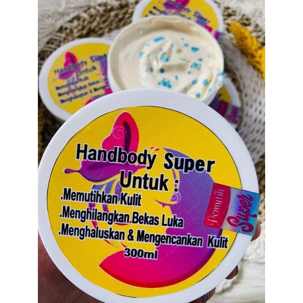 HB Super Pemutih Dosting 300 ml free sabun sr