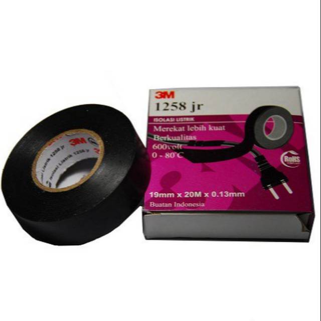 Isolasi Listrik merk 3M type 1258Jr ORI