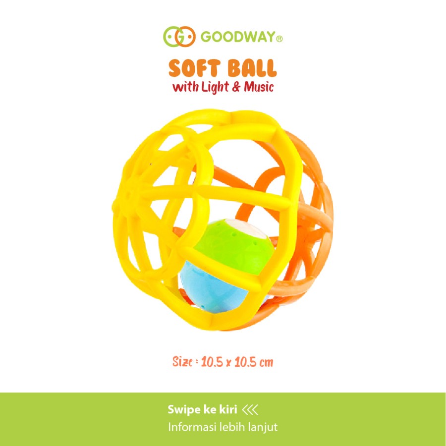 Goodway Soft Ball With Light &amp; Music