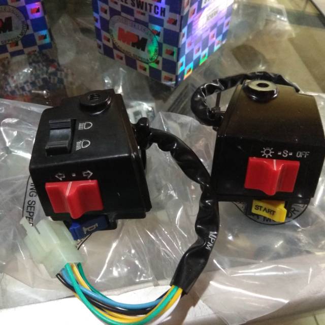 holder saklar suzuki rc100 rc 100