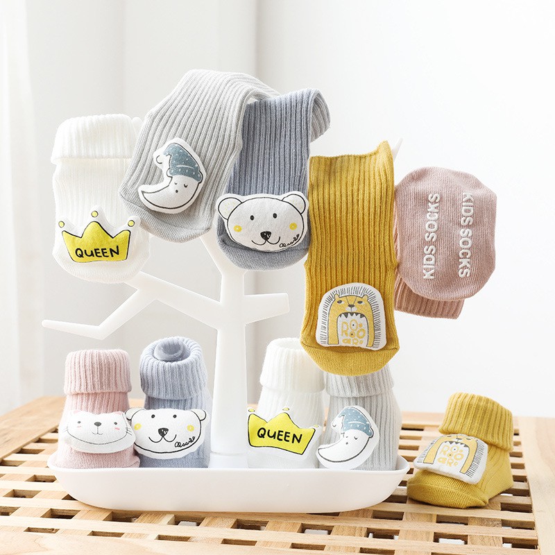 (Pimenova) kaos kaki anak kaos Karakter Lucu Hewan Anak Bayi Motif Unik Baby Socks motif lucu