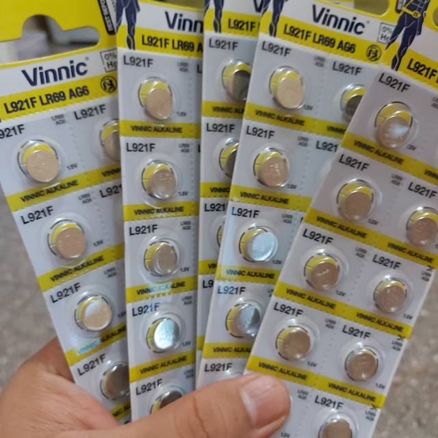 Batre jam tangan original vinnic L921F LR69 AG6