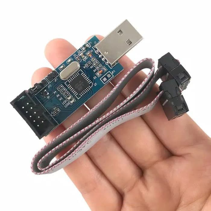 USB ISP ASP programmer download adapter for ATMEL AVR ATmega MCS51