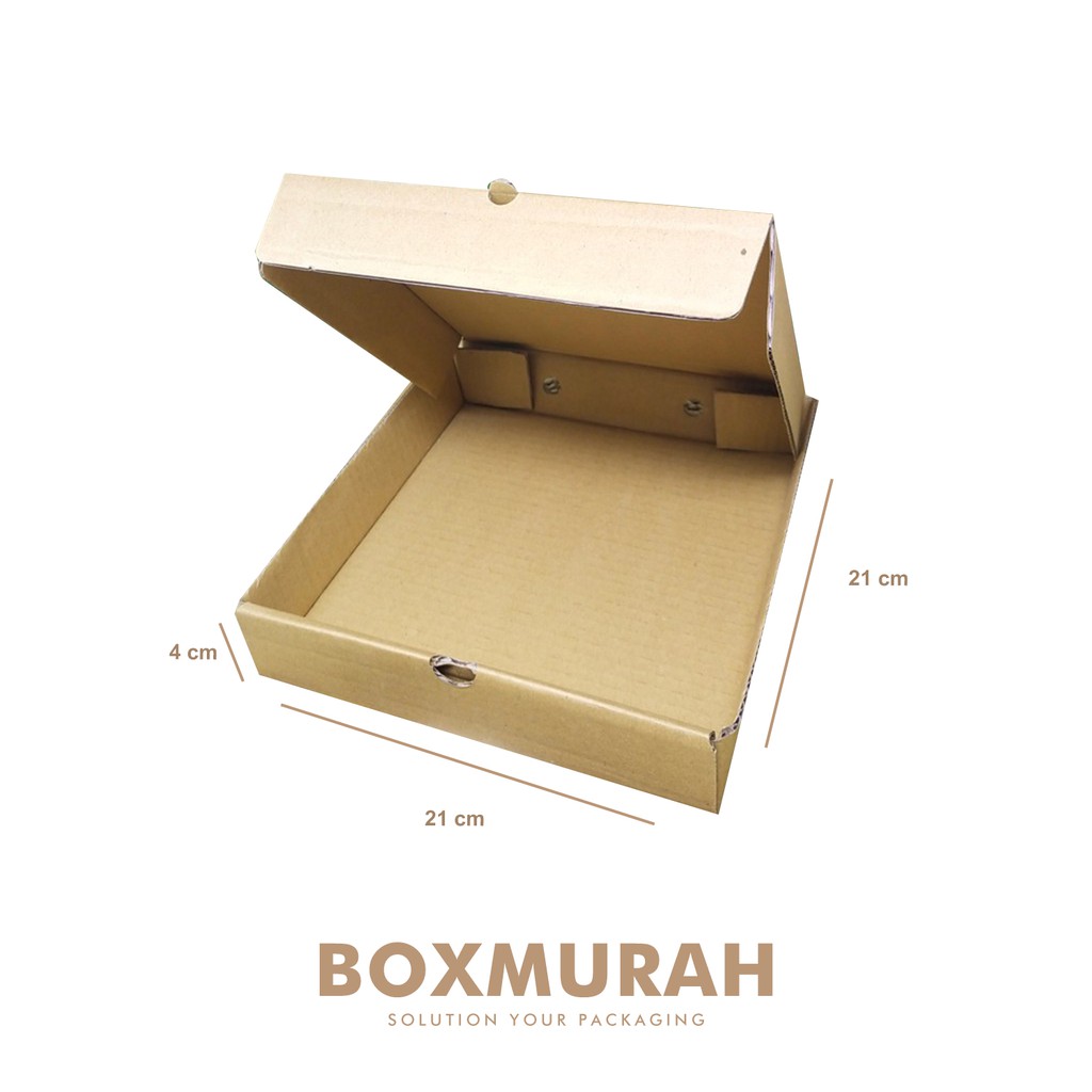 

Kardus / Box - uk. 21 x 21 x 5 cm - Bervarian Warna