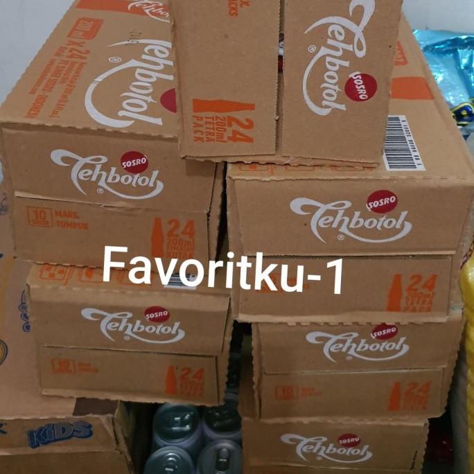 

(BISA COD) Teh Botol Sosro Kemasan Kotak 200ml 200 ml EKSLUSIF Kode 689