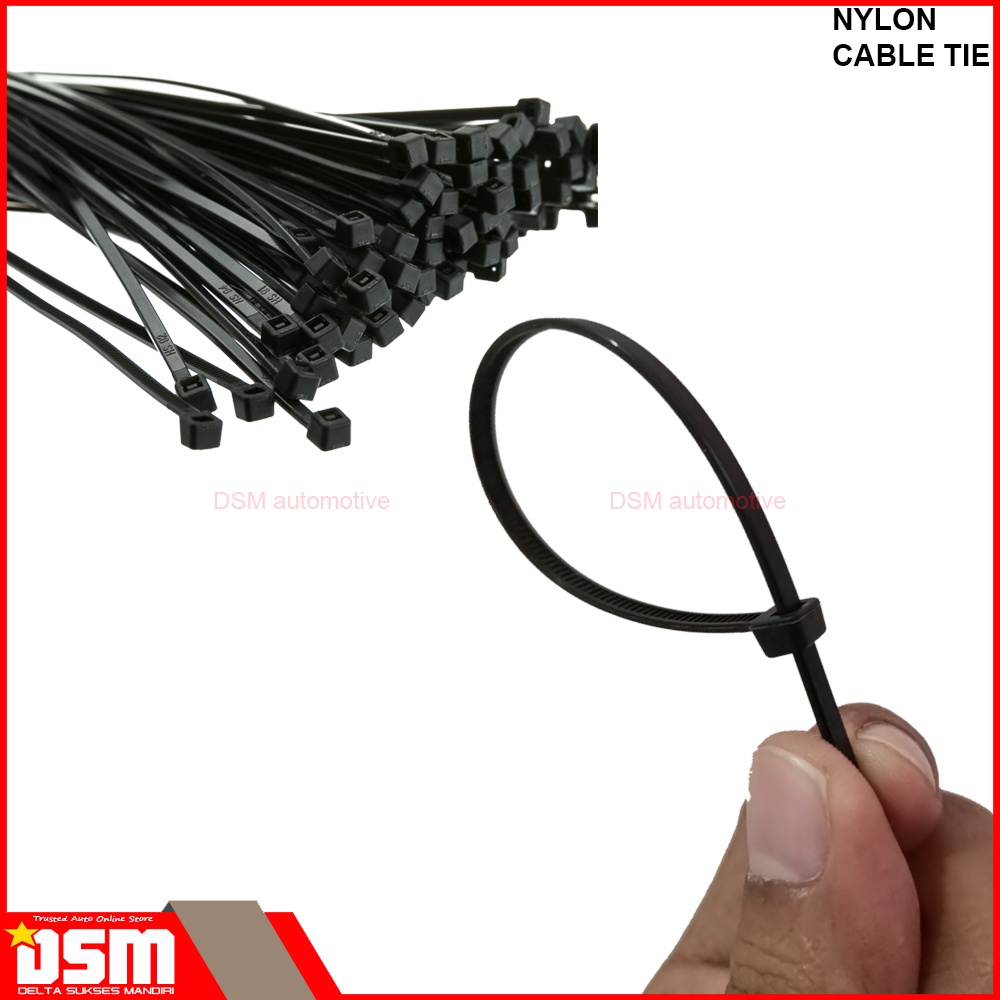 Kabel Tis per pak isi 100 pcs / Nylon Cable Tie