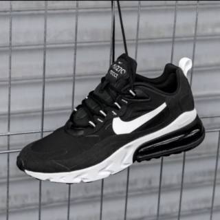 nike 270 react black white