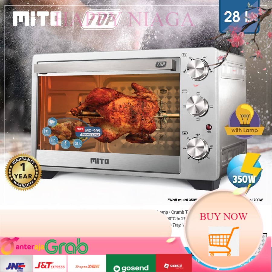 Oven Listrik Mito MO-999 28 Liter