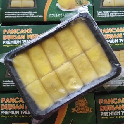 

Premium Pancake Durian Medan Samarinda Medium isi 10