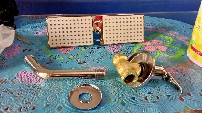 Paket Wall Shower Tanam Dan Stop Kran Tanam Promo Termurah