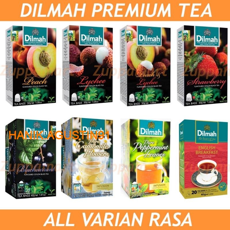 

DILMAH Premium Tea All Varian - Teh Kantong Celup