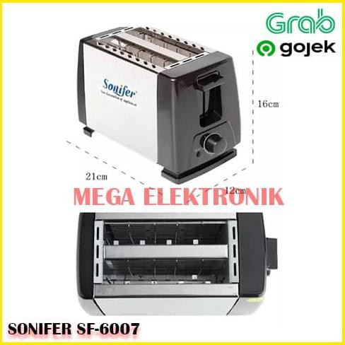 Sonifer SF-6007 / Pemanggang Roti Tawar / Roti Otomatis Loncat