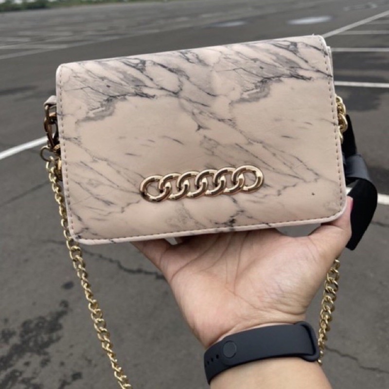 TAS PESTA SANTAI MARBLE MURAH BANYAK WARNA