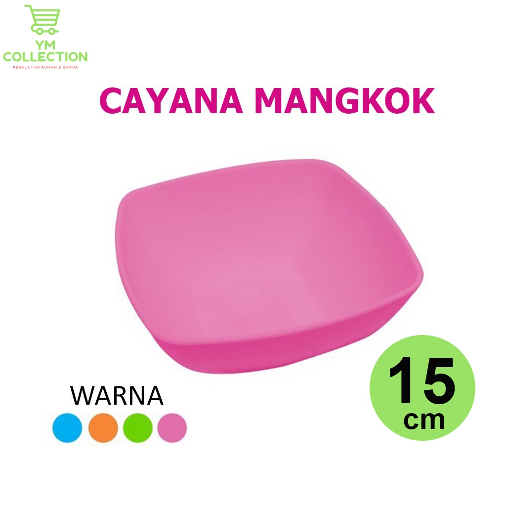 Mangkuk Plastik Cayana Mangkok/Mangkuk Sayur/ Mangkok Sup/ Mangkuk Sup 15cm