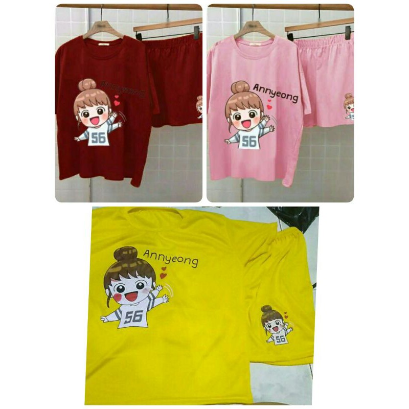

One set motif kartun