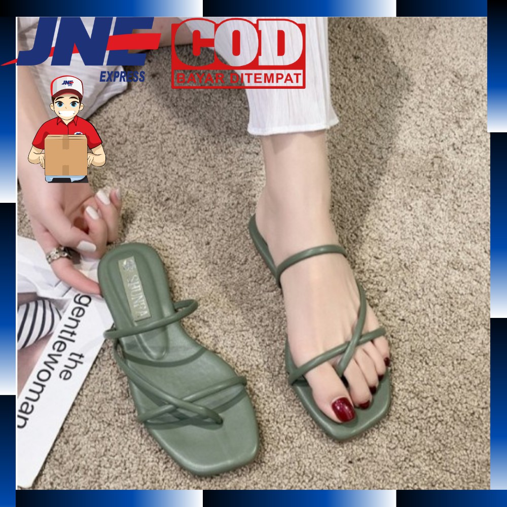Sendal Teplek Wanita Import Murah Terbaru 2021 HM52