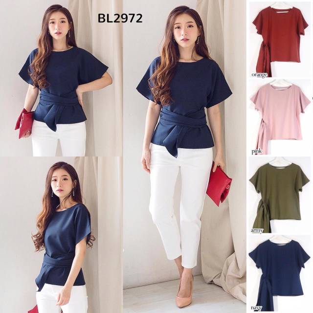 BL2972 MULTIWAY TIED TOP