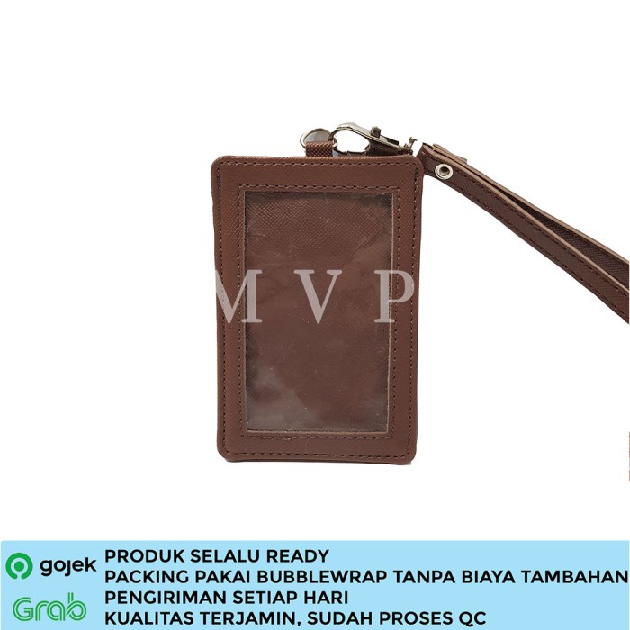 

Jual Name Tag Id Card Holder Kulit Lanyard Termurah Eksklusif Coklat Tua Sale!!!