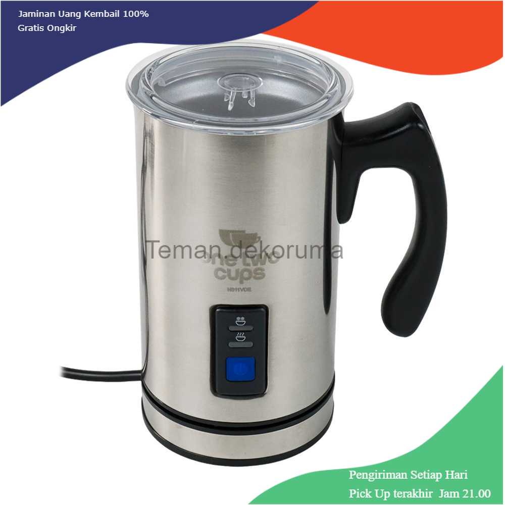 TD-AI01 One Two Cups Electric Milk Frother Pembuat Busa Susu Cappucino N311VDE