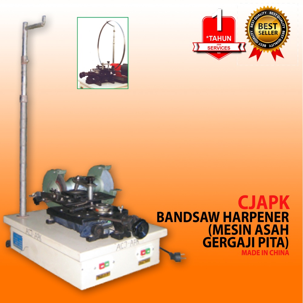 Mesin alat Asah Gergaji Pita Bandsaw Sharpener CJAPK