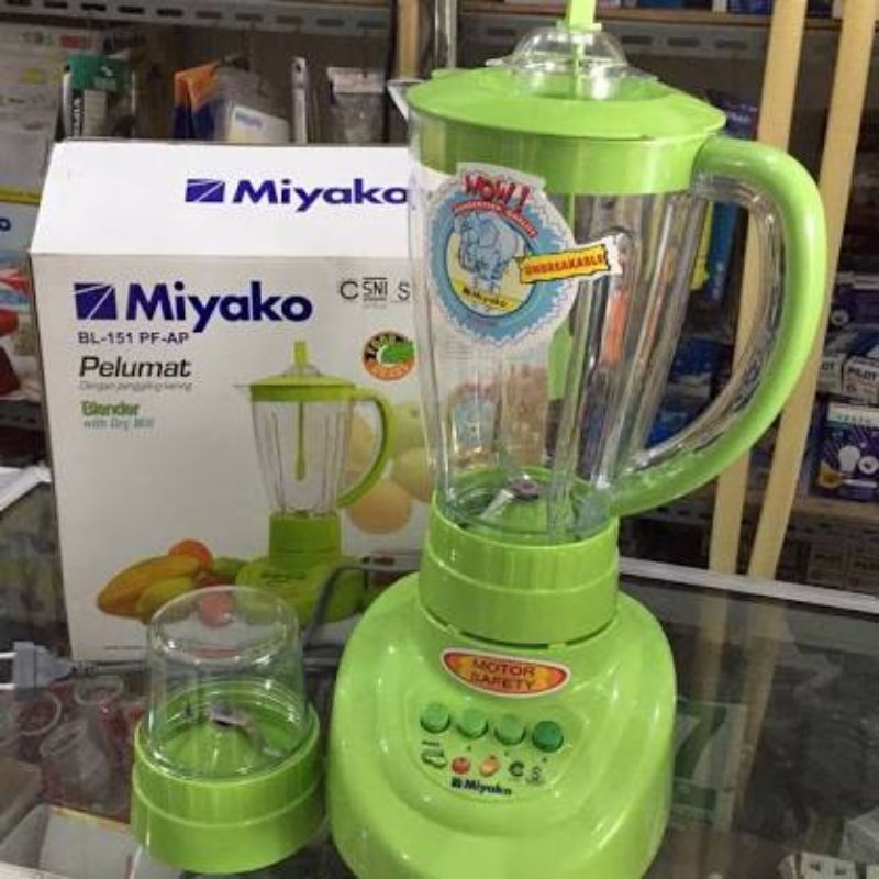 Blender Miyako Kaca 1.5 Liter 2in1 BL-151GF