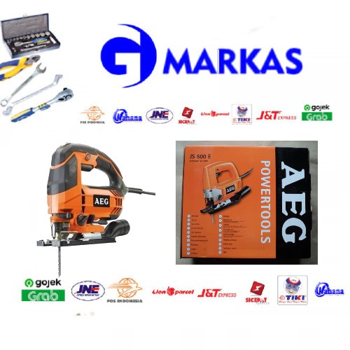 Jigsaw AEG JS 500 E / GERGAJI UKIR LISTRIK