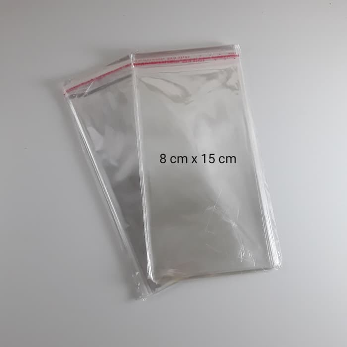 Plastik OPP 8x15 cm Seal/ Plastik Souvenir/ Undangan