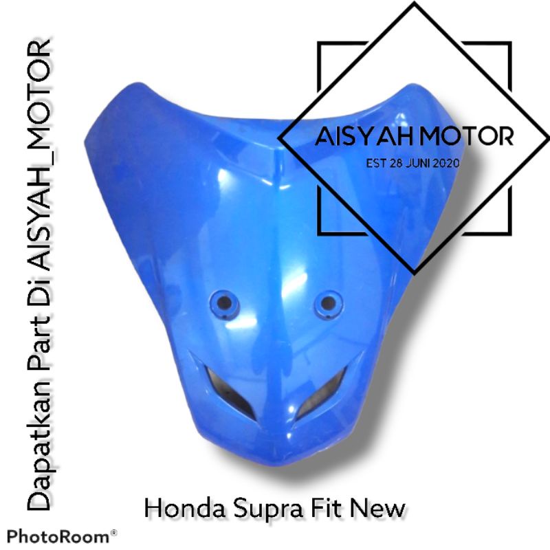 Bodi Halus Honda Supra Fit New Cakram Warna Biru Hitam