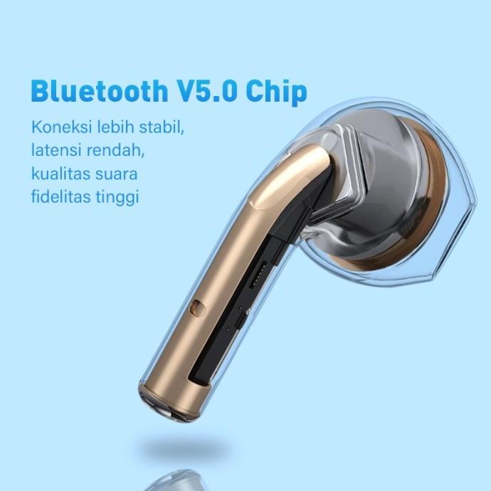 New Ecle Pro 4 Tws Earphone Sport Waterproof Headset Bluetooth 5.0 Tou Pastaricshichoo