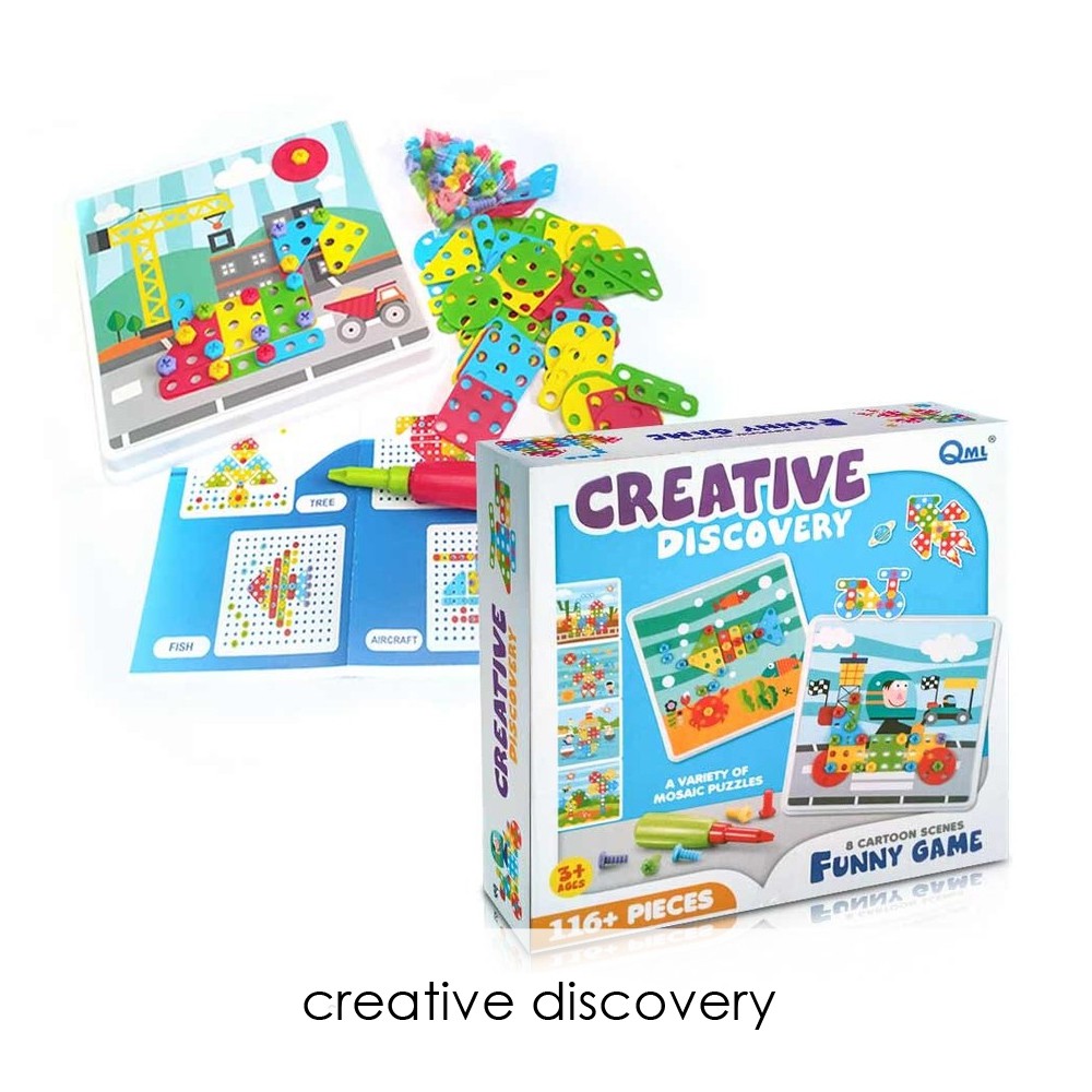 Edufuntoys CREATIVE DISCOVERY mainan  anak  edukasi  