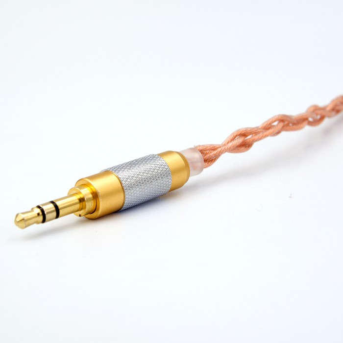 JC Ally JC04 Rose Gold - Earphone Cable Upgrade NON MIC