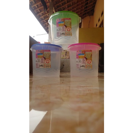 Sunlife Toples Plastik 5 Liter / Toples Kerupuk Makanan