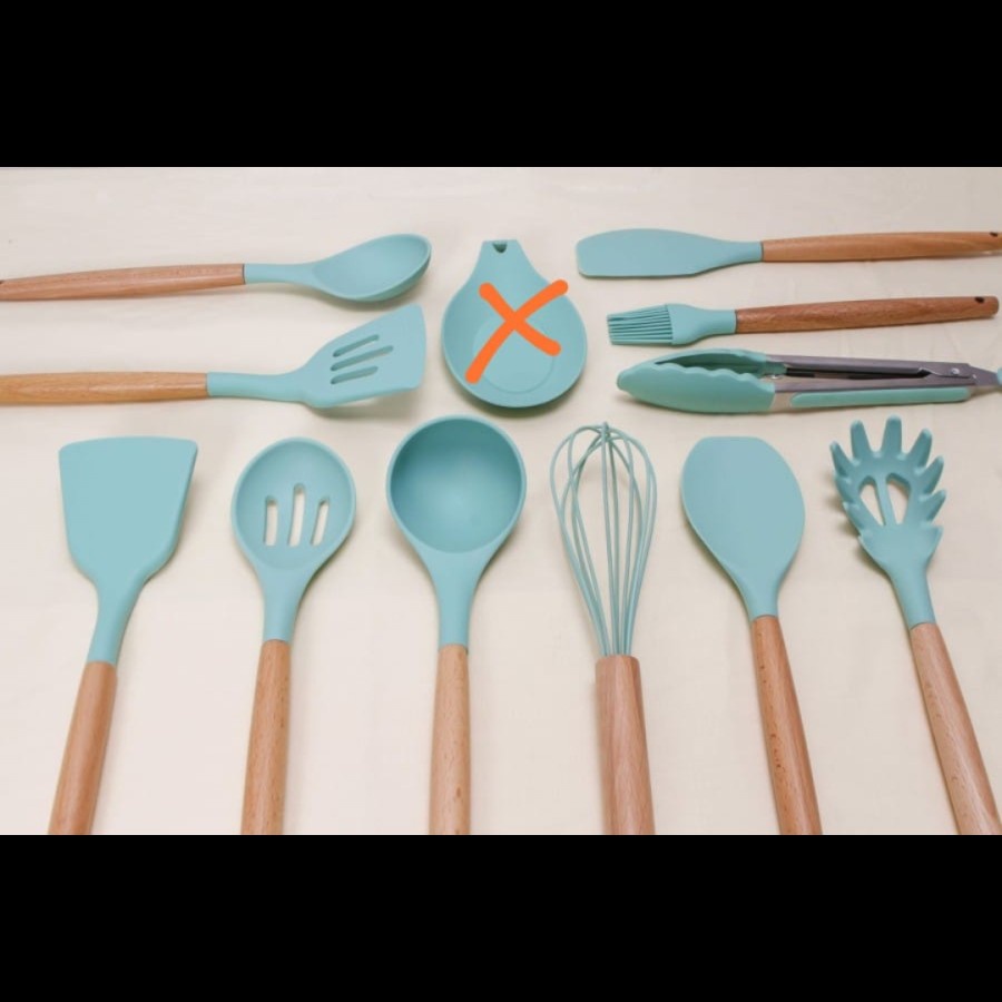 Spatula Sodet Silikon Irus Turner Sendok Sop Silicone Alat Masak Whisk