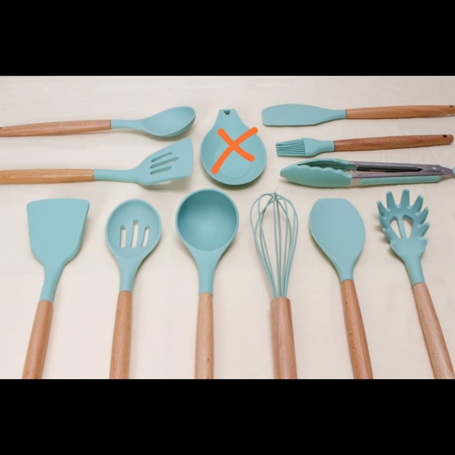 Spatula Sodet Silikon Irus Turner Sendok Sop Silicone Alat Masak Whisk