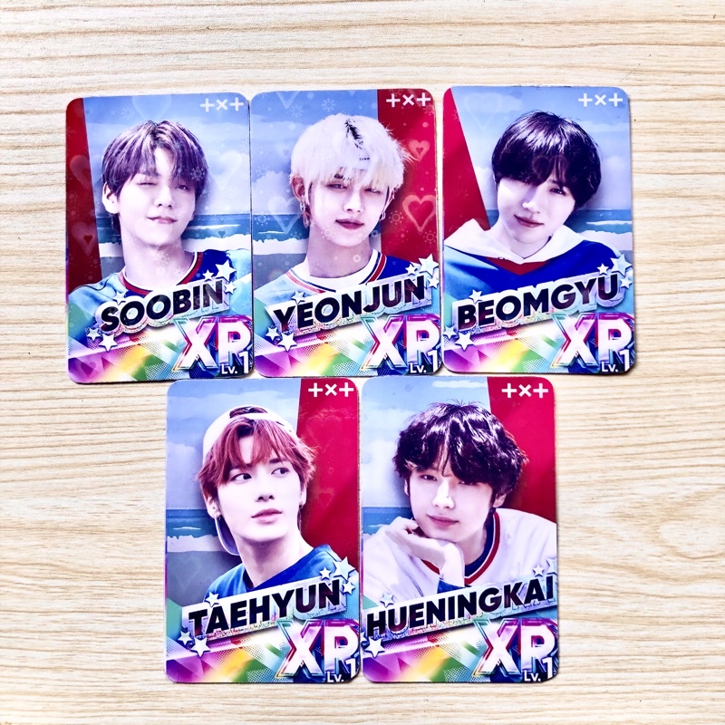 [kstuffind] TXT RHYTHM HIVE SUMMER FESTA EDITION PHOTOCARD PC GAME TXT UNOFFICIAL HOLOGRAM