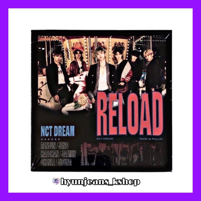 [READY STOCK] NCT DREAM 4th Mini Album - RELOAD (Kihno / Kinho / Air Kit)