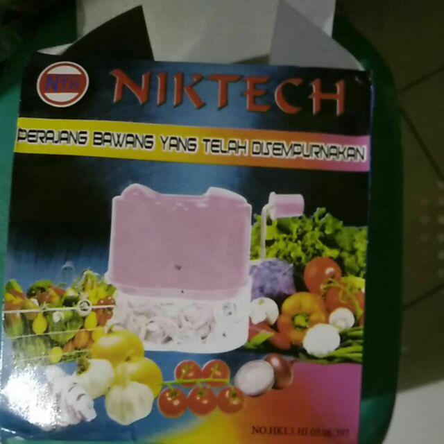 Perajang Bawang Nikita Alat Pengiris Peranjang Bawang Kitchen Onion Slicer