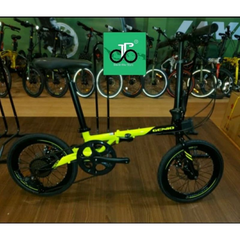 Sepeda lipat 16" Genio Runes 1.0 CRMO