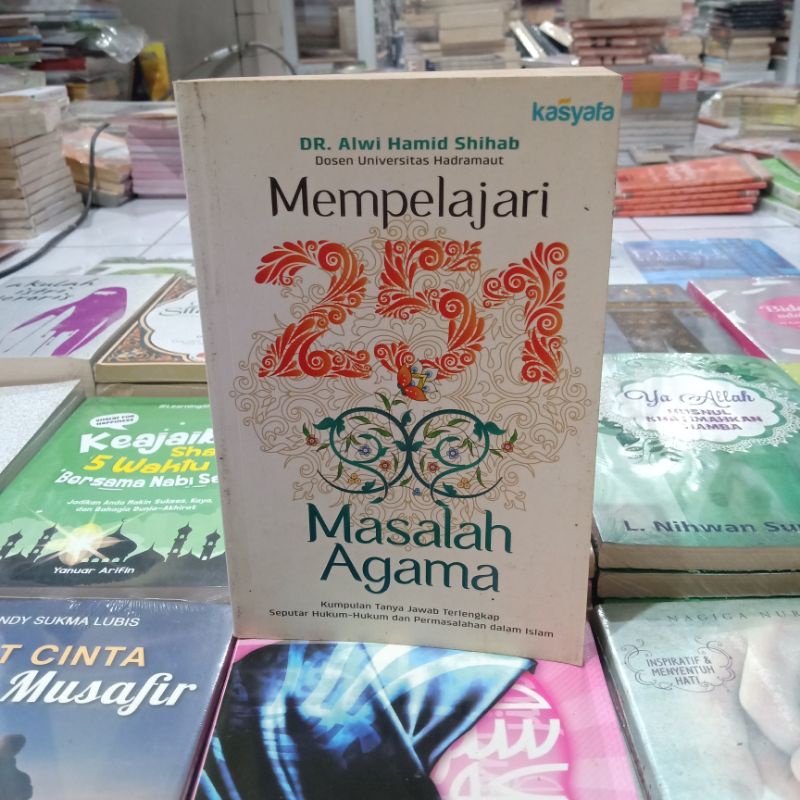 Obral buku bacaan islami murah // novel Islami // motivasi // pengetahuan // umrah // dzikir // Mekah // shalat // ensiklopedia Islam //-251 masalah agama