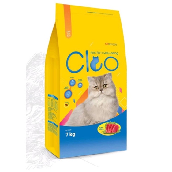 Cleo Tuna Adult 500gr repack . makanan kucing kering , drycatfood repack