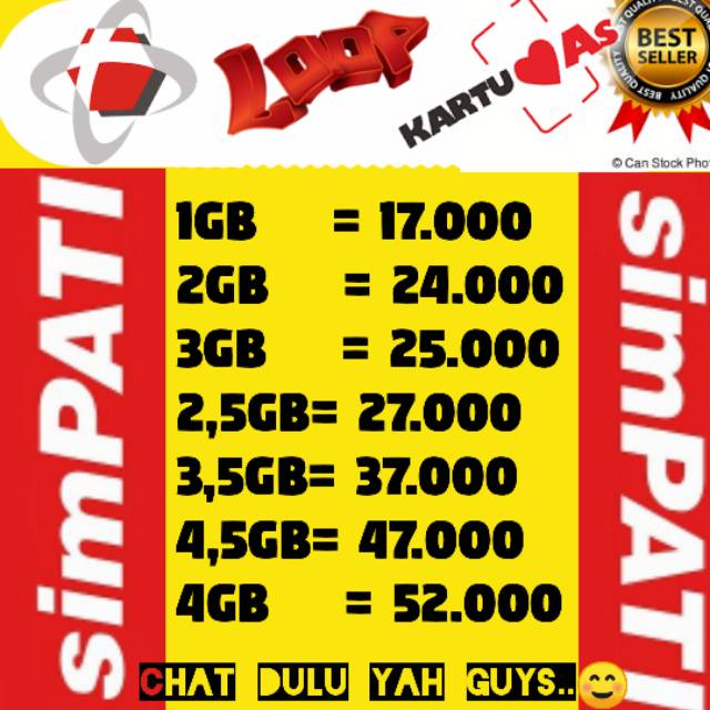Paket Kuota Telkomsel Lokal Vaganza Promo Termurah 2bln 1bln Shopee Indonesia