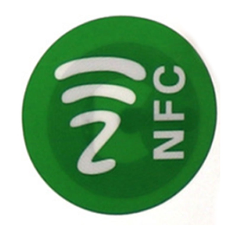 (Happy) 1pc Stiker Nfc Smart Ntag213 Bahan Pet Anti Air Untuk Semua Jenis Handphone